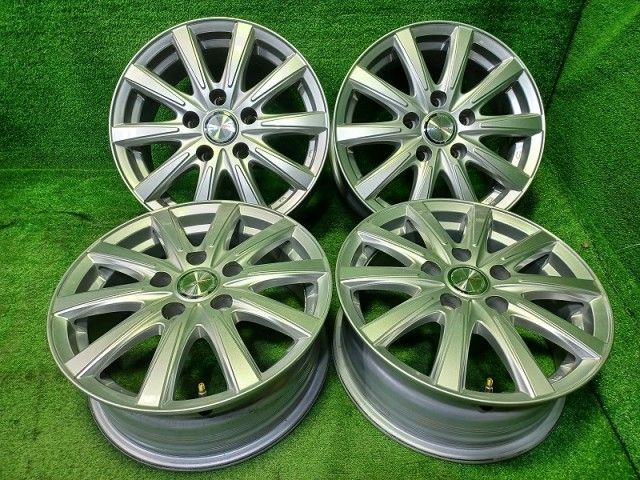 ジョーカー ｾﾚﾅ ホイール アルミ シルバー 15インチ 6 J 5穴 4本 114 3 43