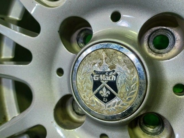  G マッハ ｳﾞｨｯﾂ ﾔﾘｽ ﾉｰﾄ ﾌｨｯﾄ ホイール アルミ ガンメタ 15インチ 5 J 4穴 4本 100 42 15インチ ホイール