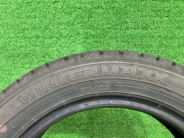  DUNLOP スタッドレス ダンロップ ウィンターマックスWM 02 155 65 R 14 4本 6ミリ 14インチ スタッドレス