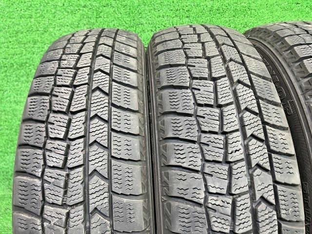 DUNLOP スタッドレス ダンロップ ウィンターマックスWM 02 155 65 R 14 4本 6ミリ