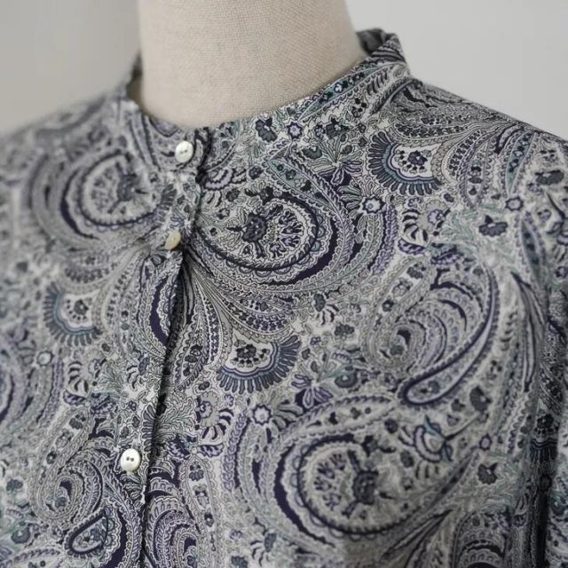 utilite ユティリテ LIBERTY シャツワンピース abbey road ワンピース ドレス リバティ アビーロード