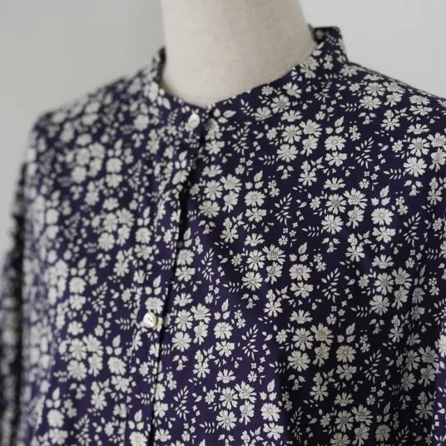 utilite ユティリテ LIBERTY シャツワンピース capel ワンピース ドレス リバティ カペル