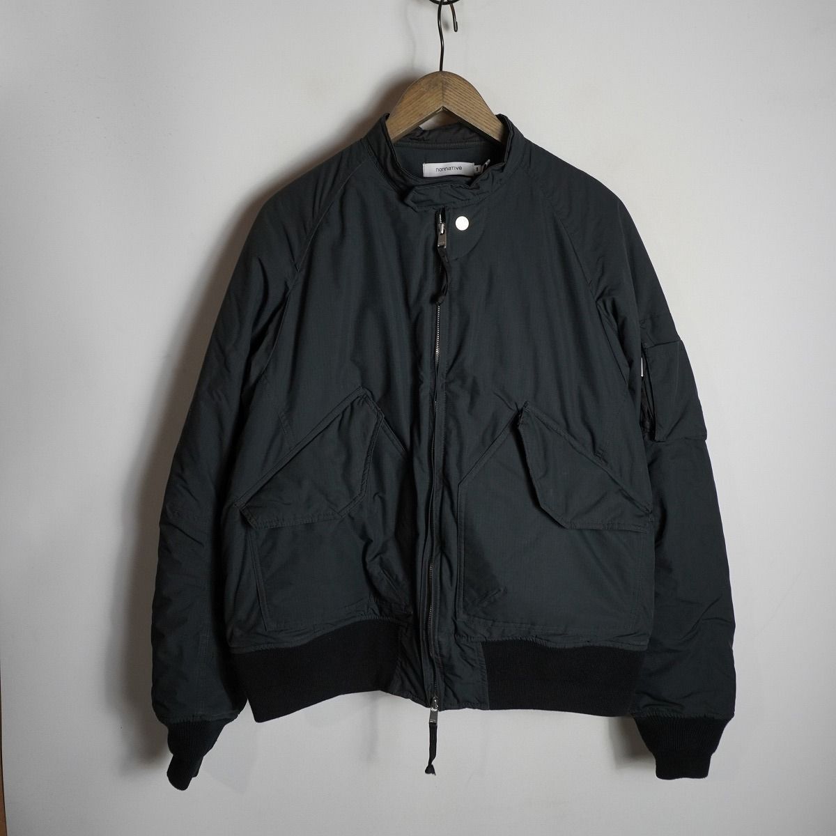 NONNATIVE ノンネイティブ NN-JU3006 POLICEMAN PUFF BLOUSON POLY