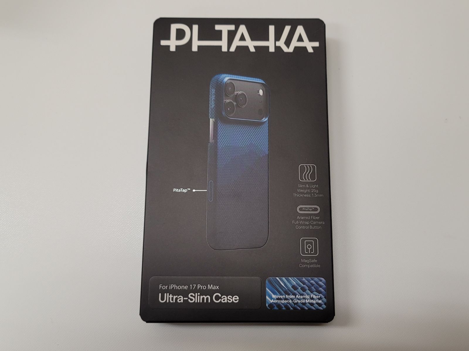 開封・未使用品】PITAKA iPhone 17 Pro用ケース 極薄 未開封新品