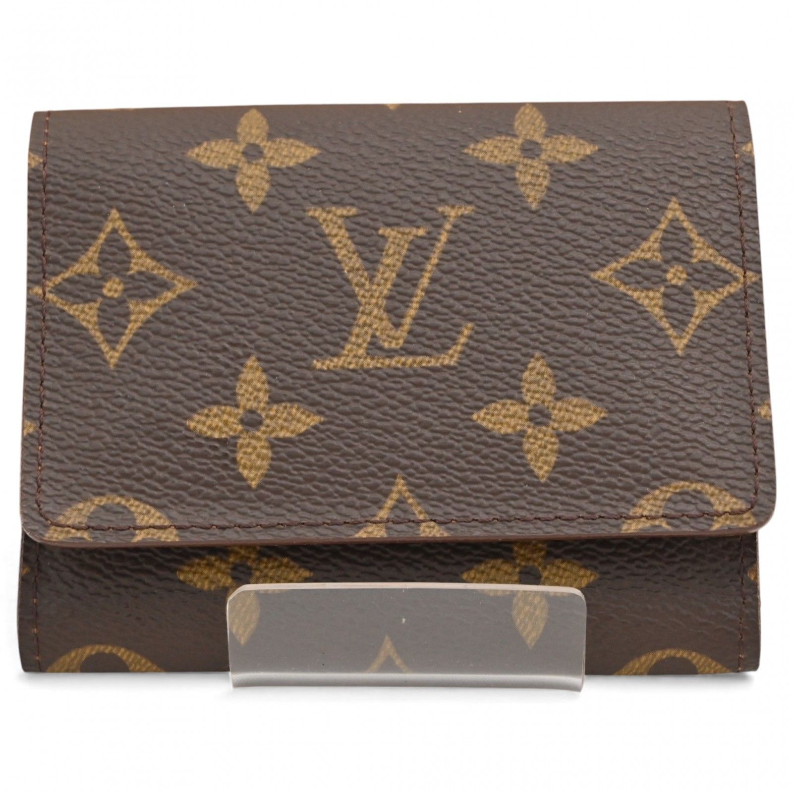 ルイヴィトン モノグラム アンヴェロップ カルトドゥヴィジット カードケース Aランク lv 5523 cs