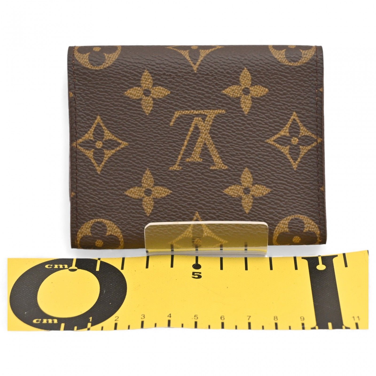 ルイヴィトン モノグラム アンヴェロップ カルトドゥヴィジット カードケース Aランク lv 5523 cs