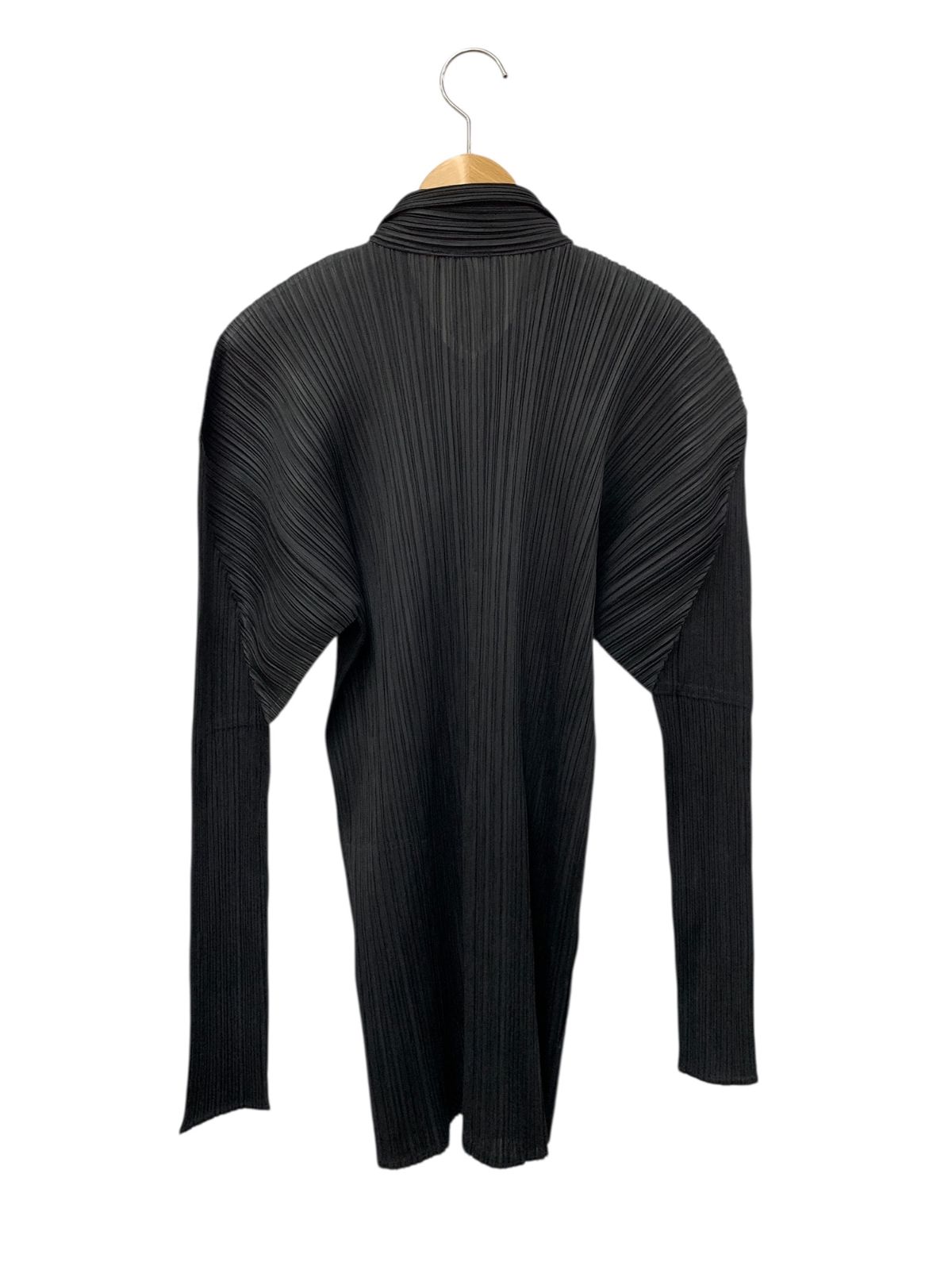 プリーツプリーズイッセイミヤケ P04-JD359 カーディガン 3 ブラック