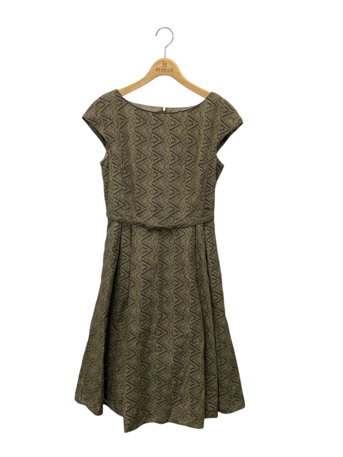 トッカ TRAVELING ドレス OPTOCA0230 ワンピース 2 カーキグリーン  