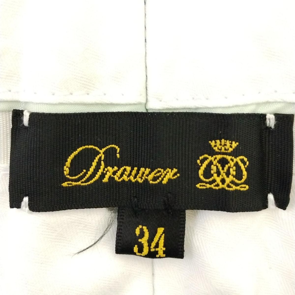 Drawer(ドゥロワー) パンツ サイズ34 S レディース - ブルー