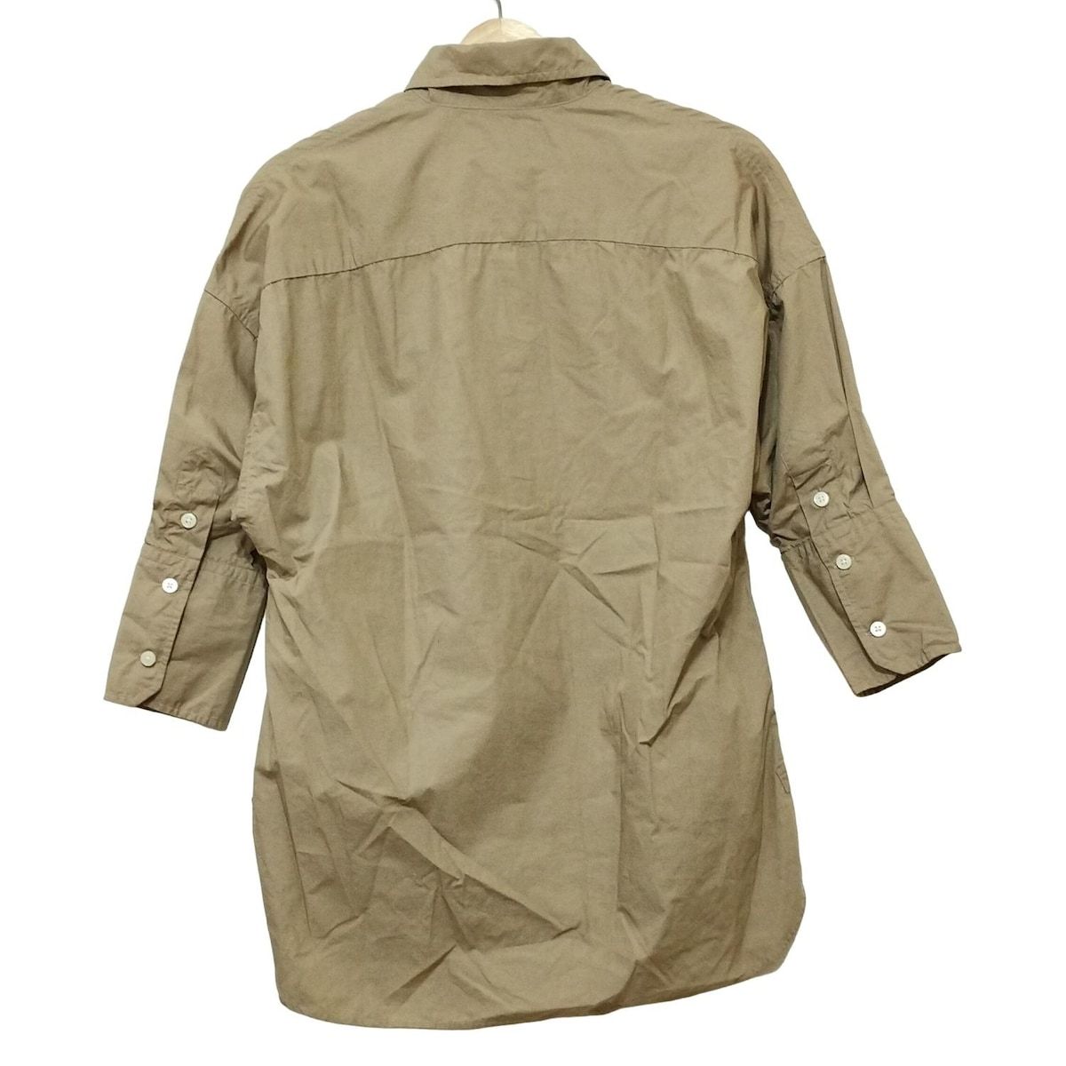 MADISON BLUE マディソンブルー 七分袖シャツブラウス サイズ01 S レディース - ベージュ