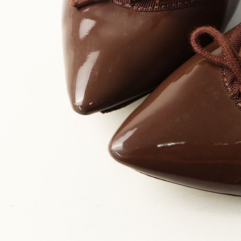 レペット Repetto BRIGITTE ブリジット ペテンとレザー ポインテッド