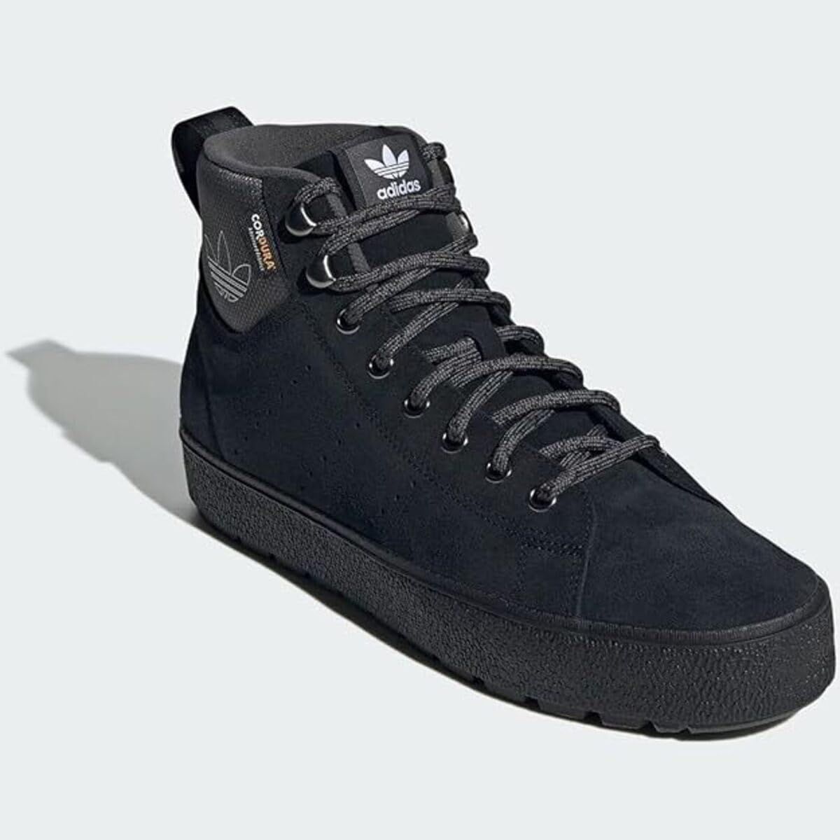 アディダス スタンスミス ミッド ウィンター STAN SMITH MID WINTER コアブラック グレーシックス フットウェアホワイト ID 1383 29.0 cm