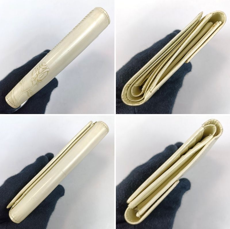 Jean Paul Gaultier ジャンポールゴルチェ 二つ折り財布 ニューローズ