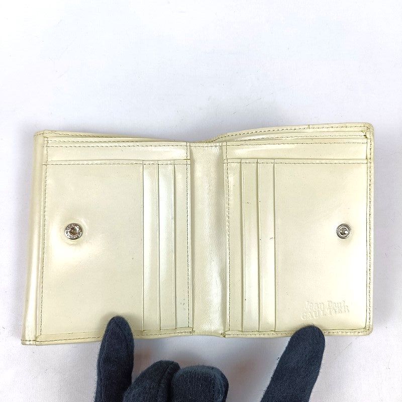 Jean Paul Gaultier ジャンポールゴルチェ 二つ折り財布 ニューローズ