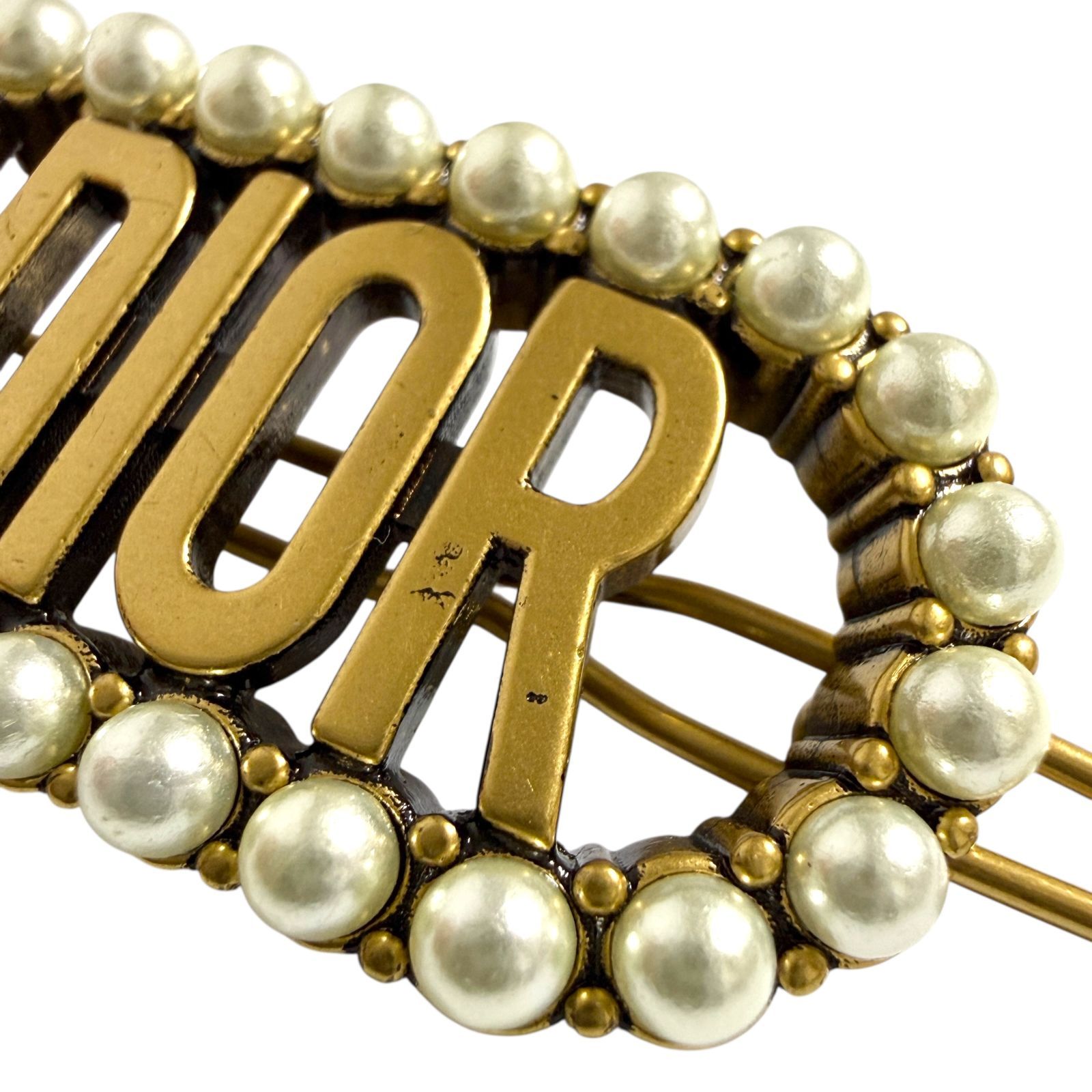 未使用 ディオール パール ヘアクリップ 未使用 ディオール パール ヘアクリップ 未使用 ディオール パール