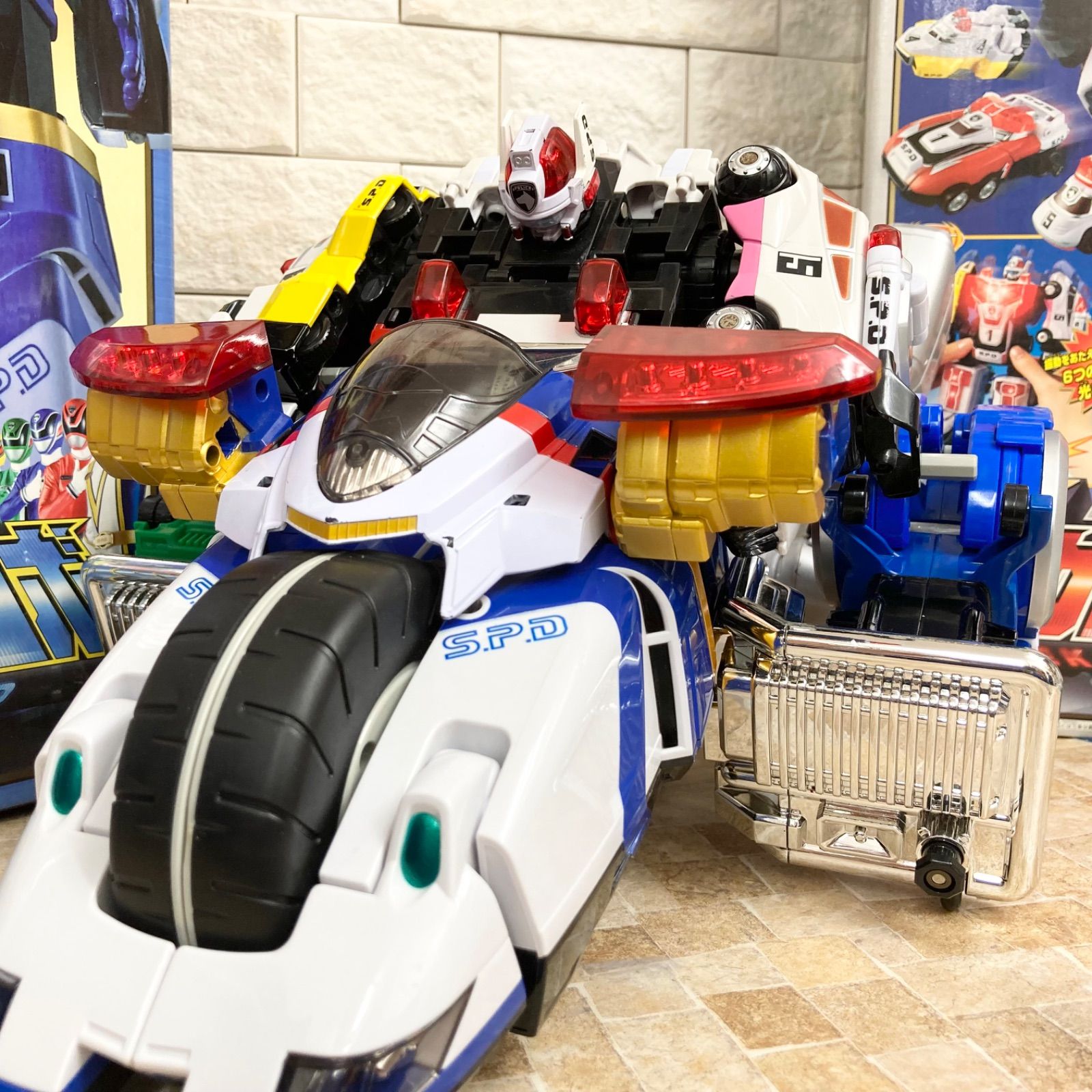 まとめ売り】特捜戦隊デカレンジャー 5個セット 超巨大起動DX