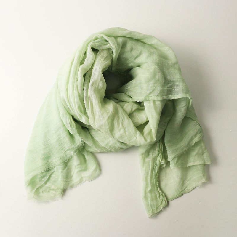 イタリア製 ファリエロサルティ Faliero Sarti 大判 ストール ｜ライト