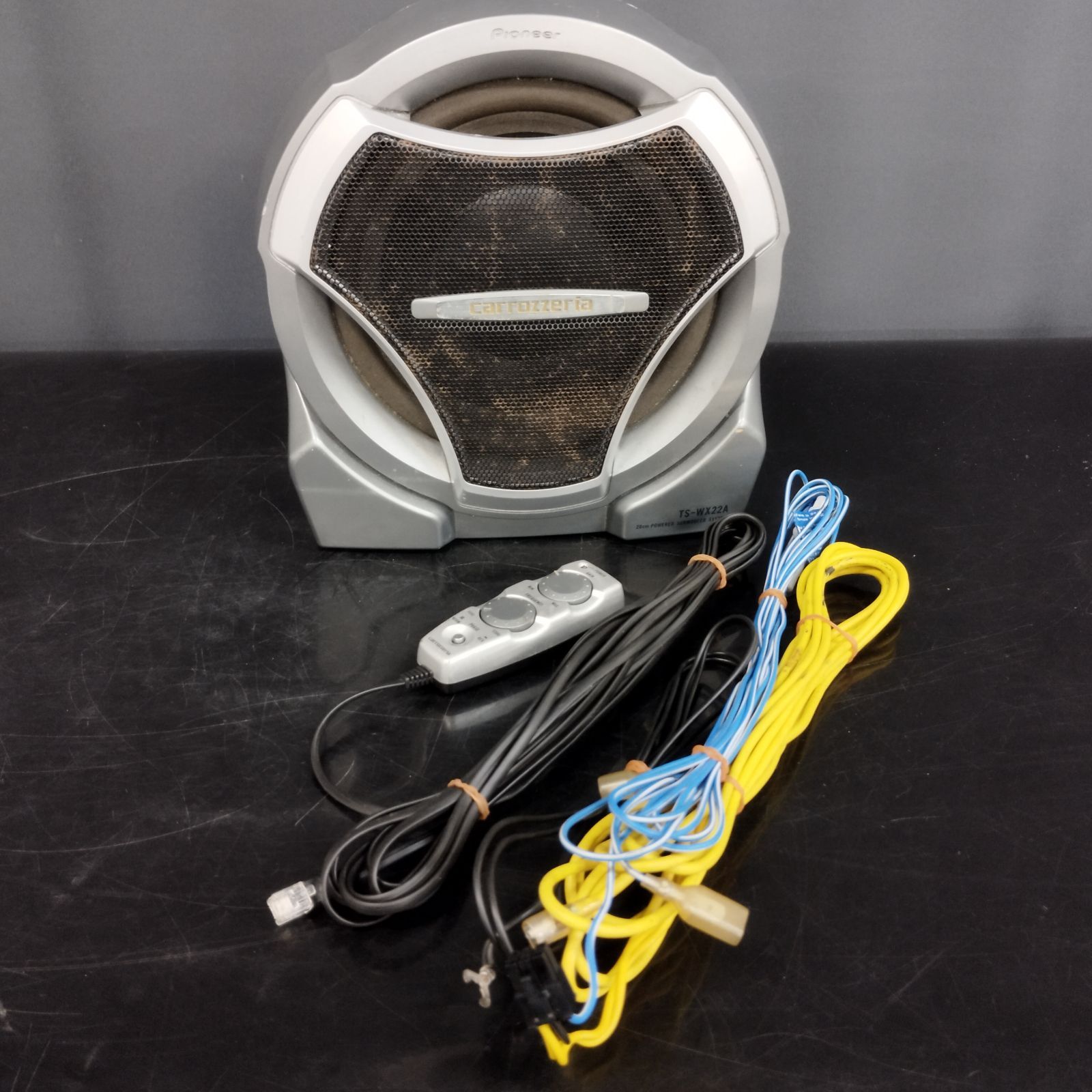 D6939】carrozzeria TS-WX22A 20cmパワードサブウーファー ※ジャンク