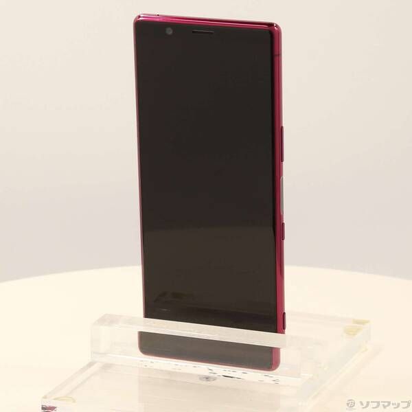 SONY Xperia 5 au SOV41 レッド 【公式通販】