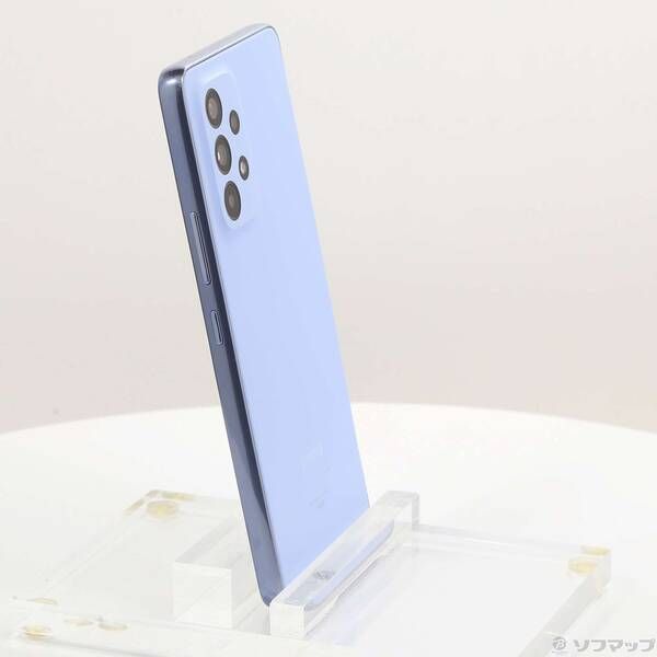 中古品〕 Galaxy A53 5G 128GB オーサムブルー SCG15 au SIMフリー