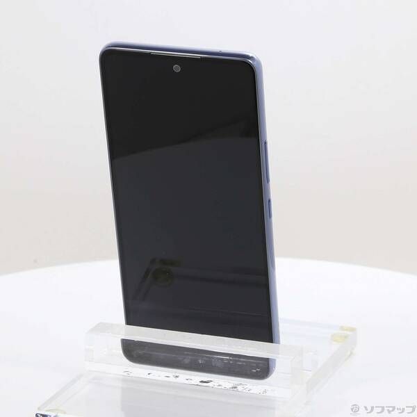 中古品〕 Galaxy A53 5G 128GB オーサムブルー SCG15 au SIMフリー