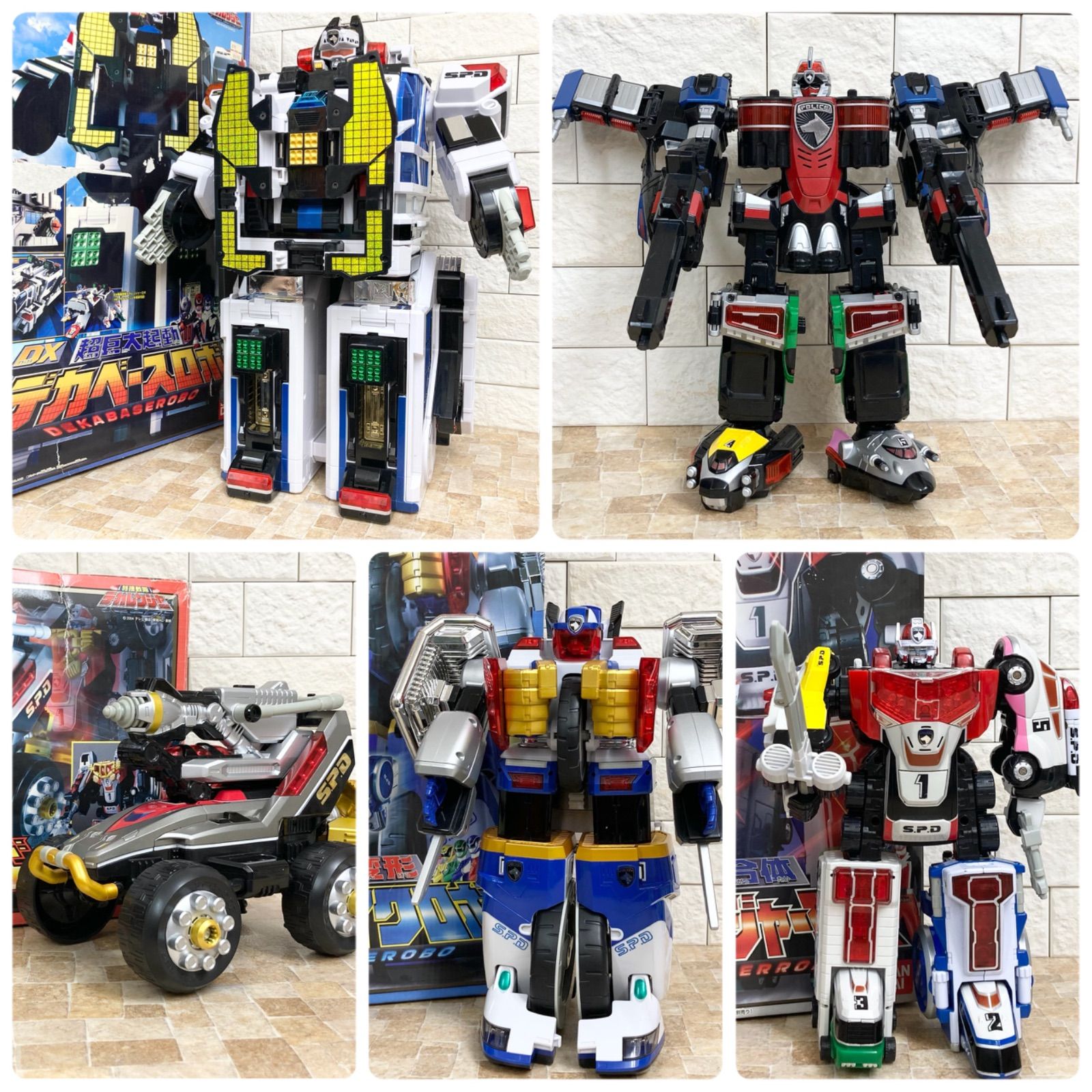 まとめ売り】特捜戦隊デカレンジャー 5個セット 超巨大起動DX