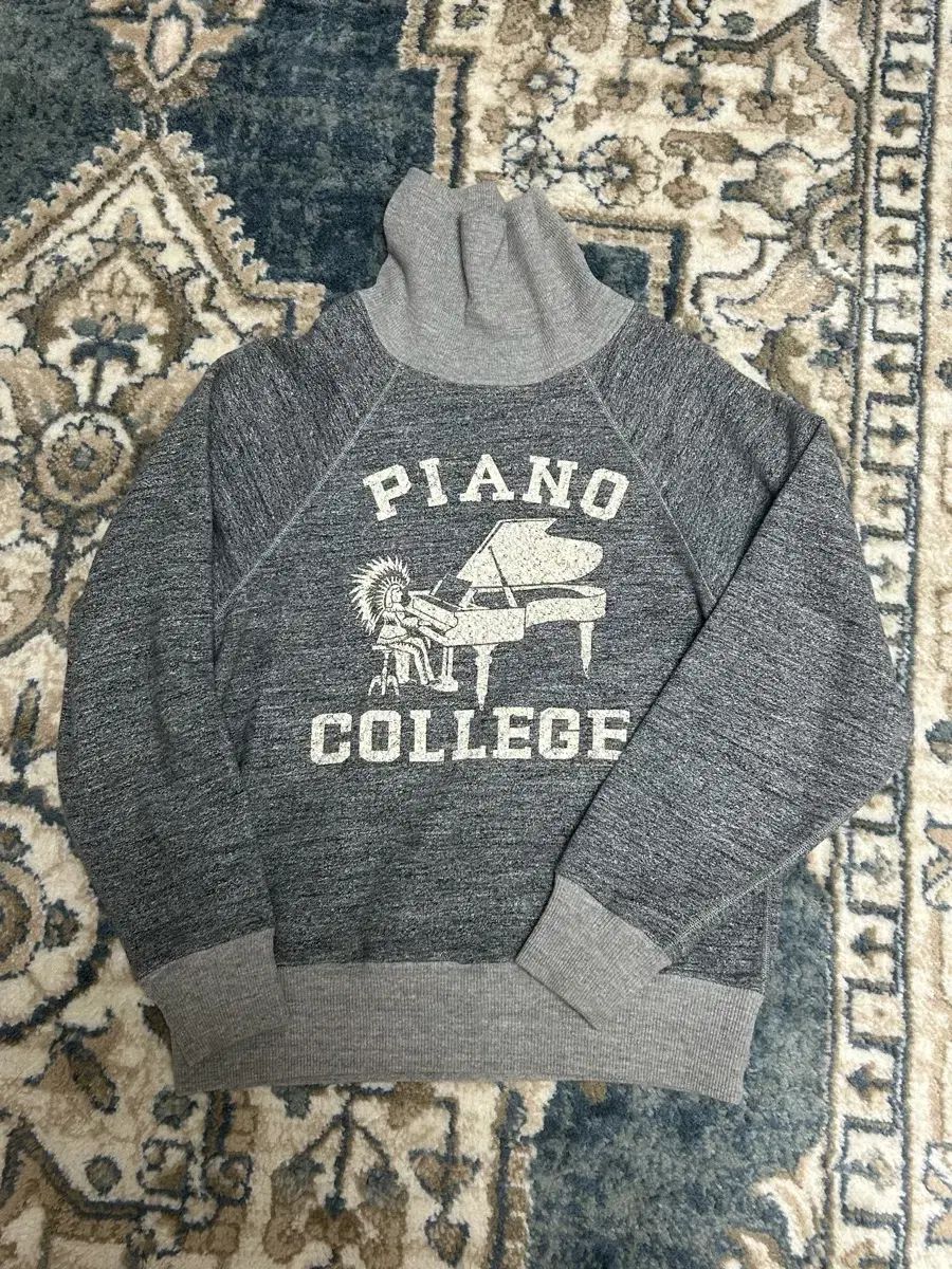 KAPITAL キャピタル ピアノ 목 タートルネック スウェット