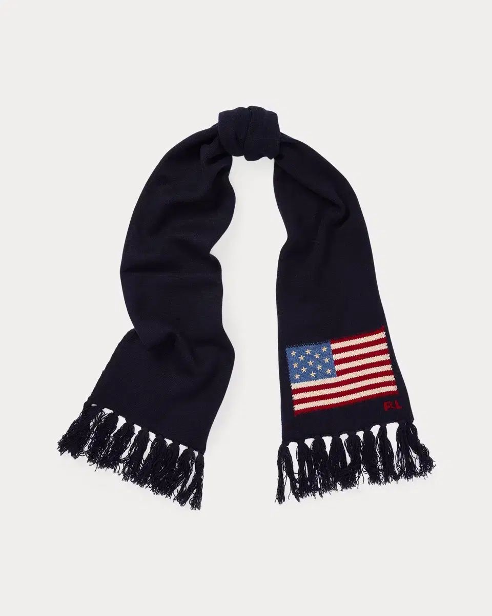 ポロラルフローレン フラグ ウール スカーフ