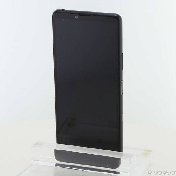 中古品〕 Xperia 10 III 128GB ブラック SO-52B docomoロック解除SIM