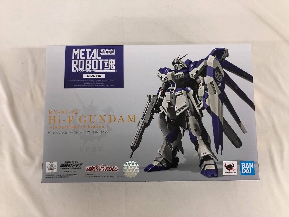 未開封】METAL ROBOT魂 SIDE MS RX-93-ν2 Hi-νガンダム 機動戦士ガンダム