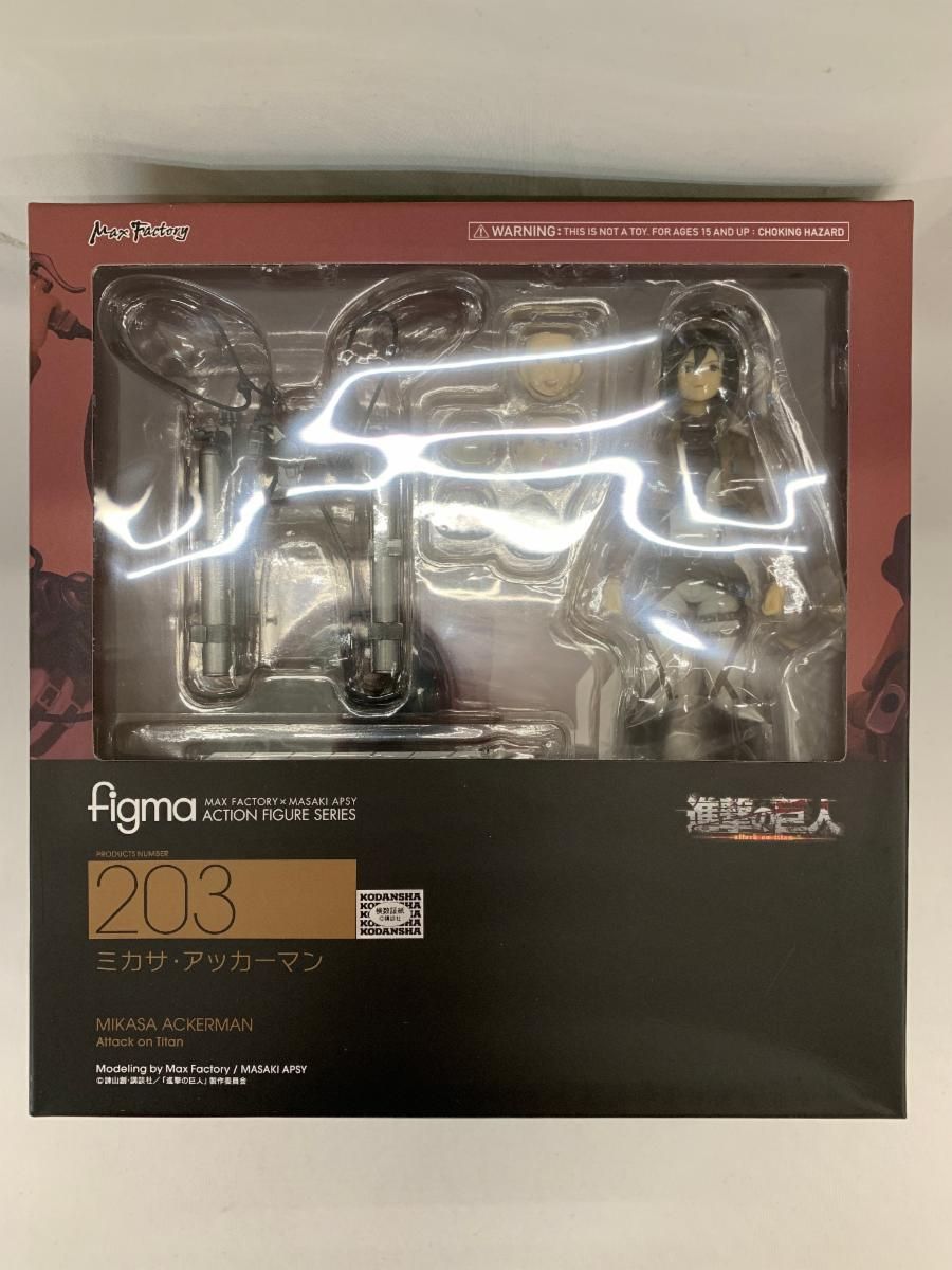 figma 203 進撃の巨人 ミカサ・アッカーマン - メルカリ