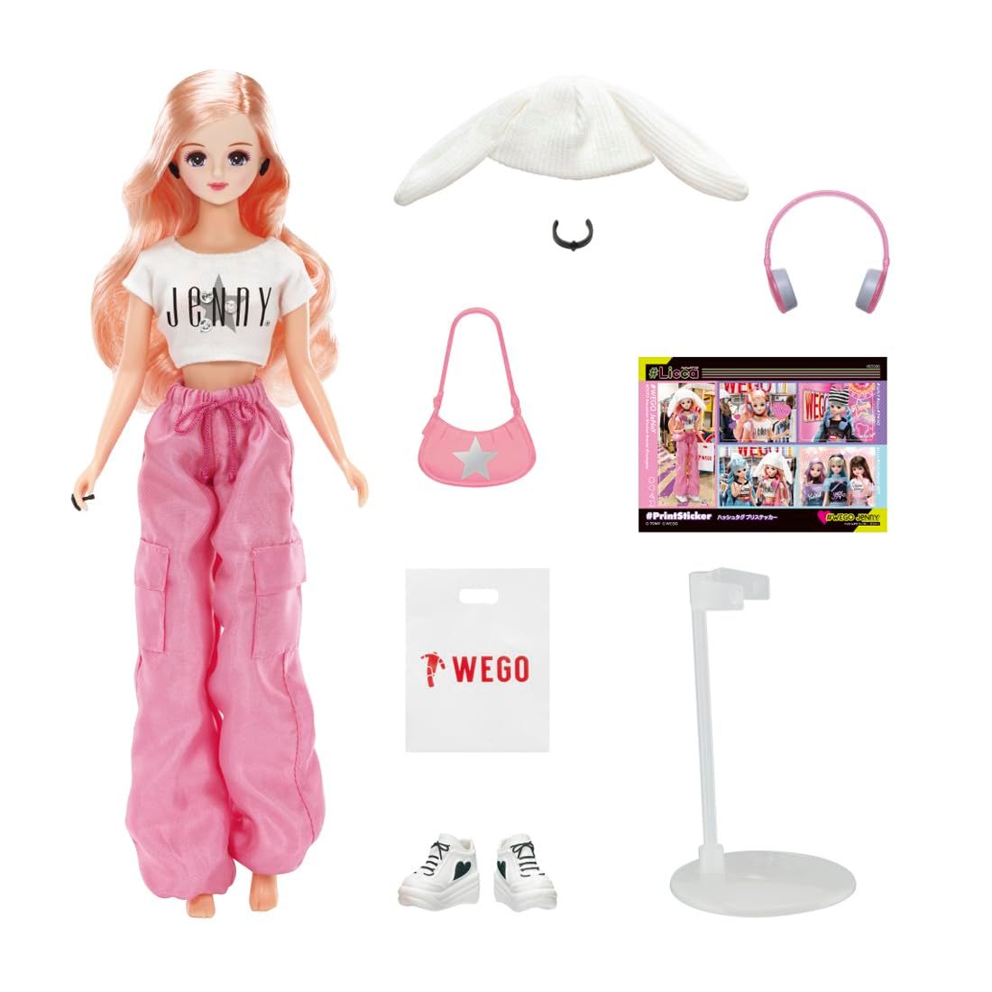 タカラトミー リカちゃん ドール #Licca #WEGO ジェニー 着せ替え