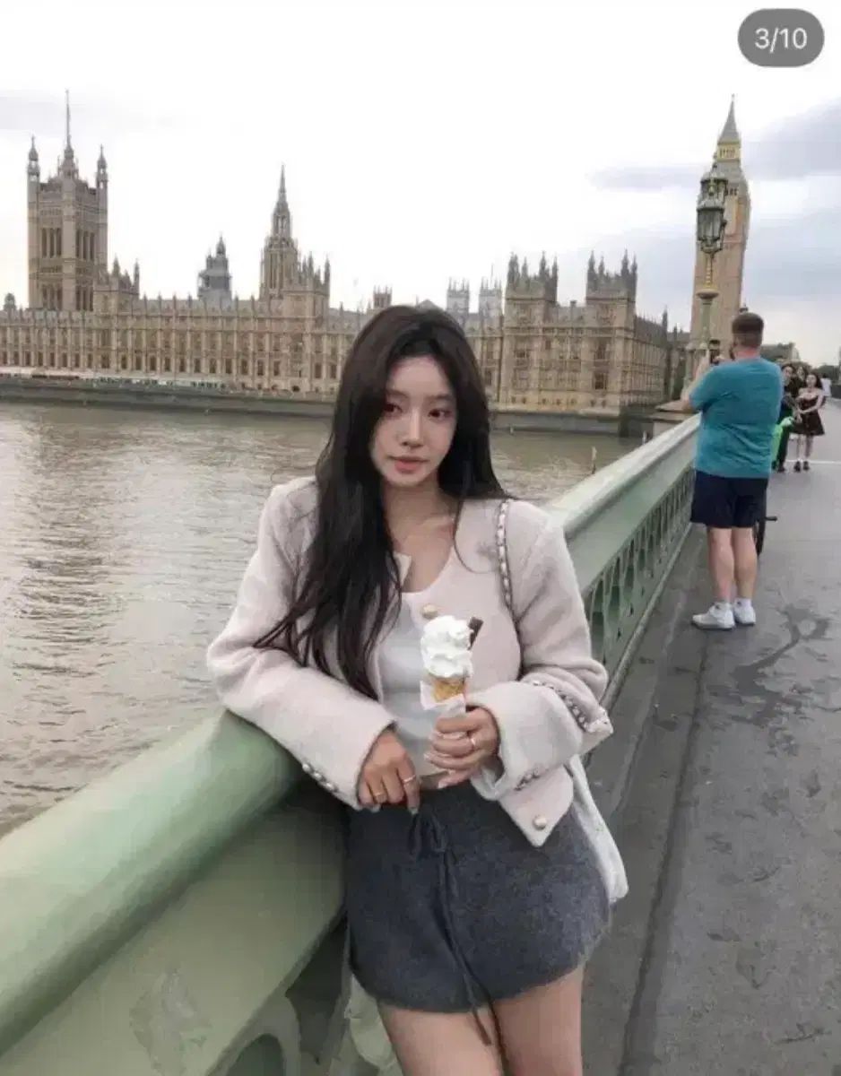 リズ The wish Classic ツイードジャケット