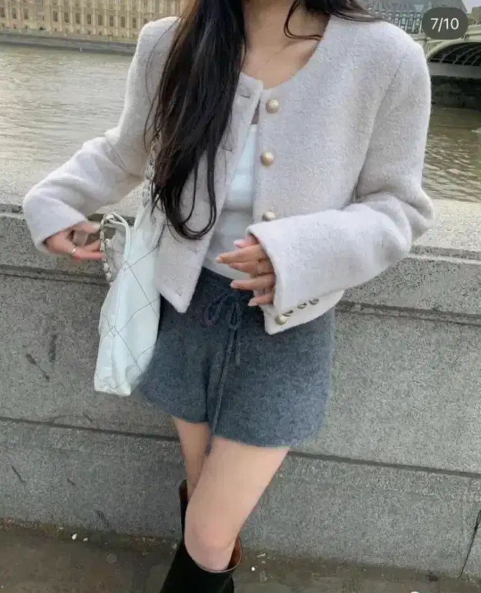 リズ The wish Classic ツイードジャケット