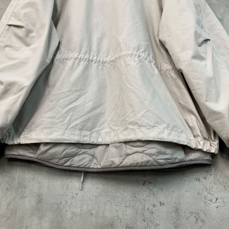 WYM LIDNM ウィム バイ リドム LAYERED 3WAY MILITARY BLOUSON SHORT M 