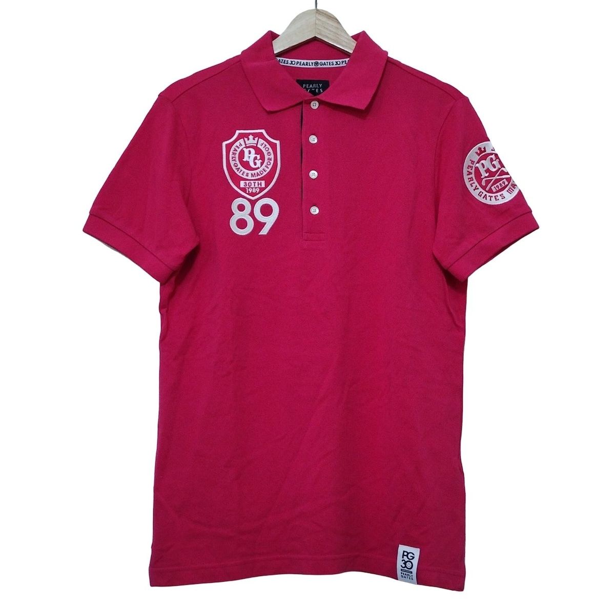 PEARLY GATES(パーリーゲイツ) 半袖ポロシャツ サイズ4 XL メンズ美品