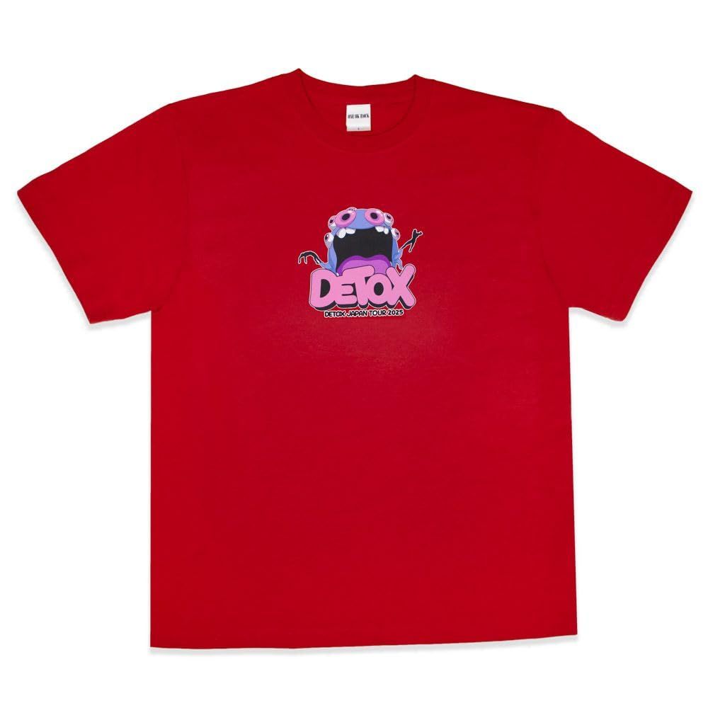 ワンオクロック ワンオク 2025 DETOX JAPAN グッズ Tシャツ レッド 赤