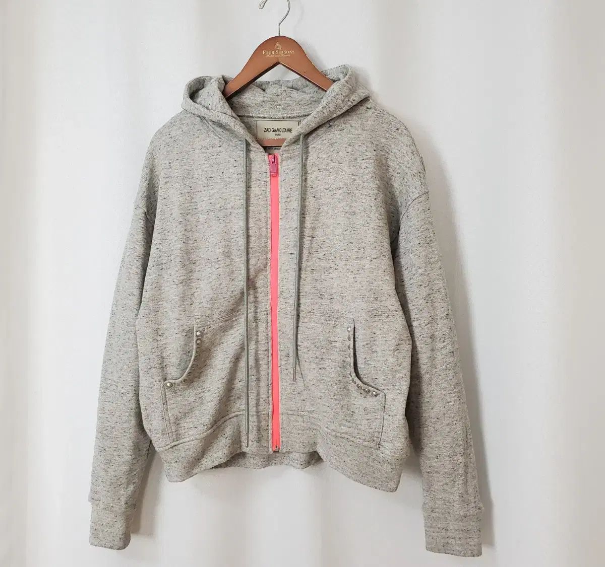 ZADIG- ザディグ エ ヴォルテール ジップアップ フーディー レディース55-66