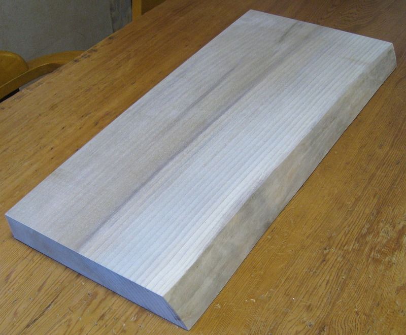 朴 ほお ホオ 天然木 一枚板 プレーナー仕上げ加工 ～ ㎜ No.199