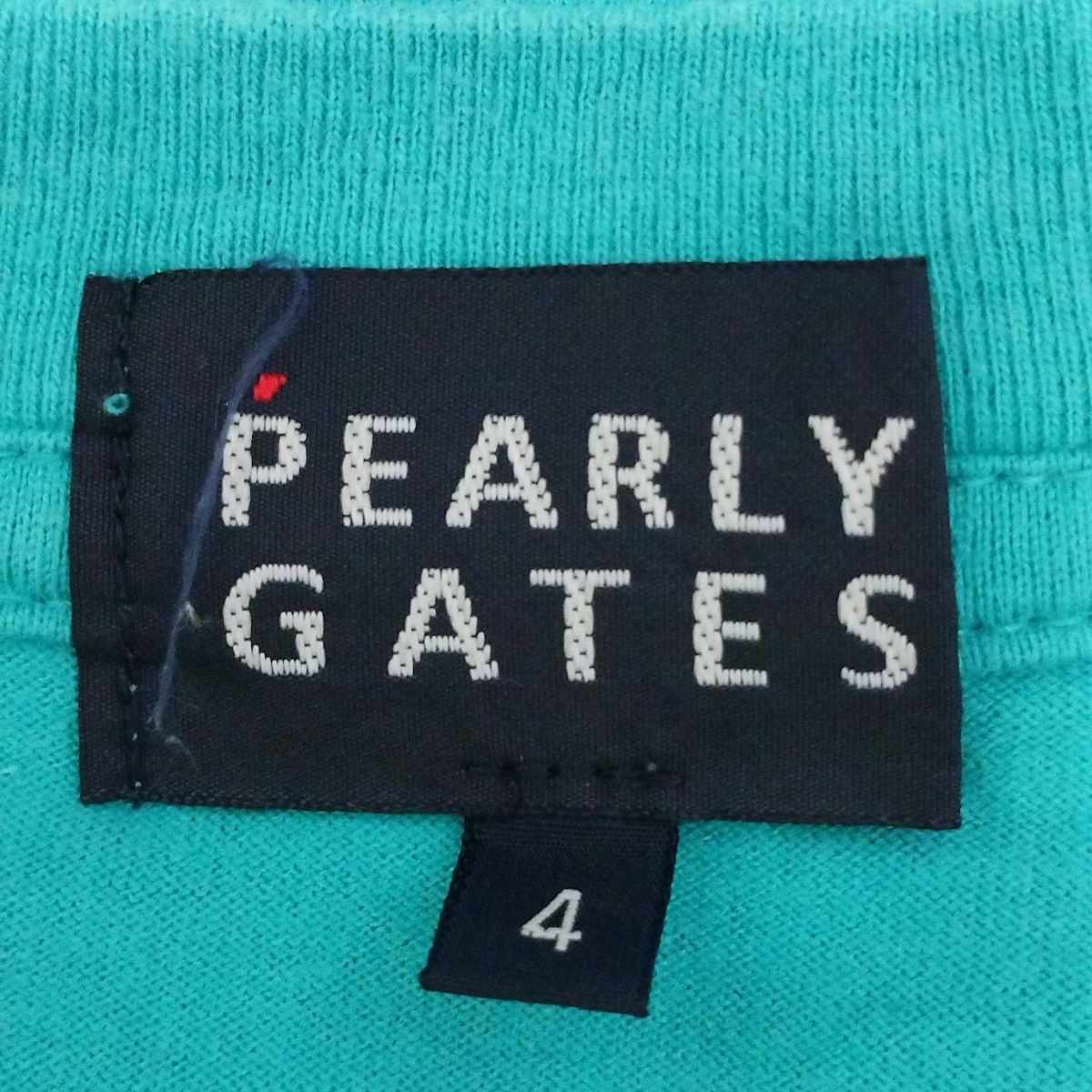 PEARLY GATES(パーリーゲイツ) 半袖Tシャツ サイズ4 XL メンズ美品