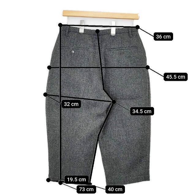 ★ＳＡＬＥ★　mina perhonen　クロップドパンツ 未使用 mina perhonen クロップドパンツ レディース ミナペルホネン 中古 古着