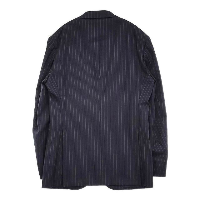 UNITED ARROWS タスマニアン ウール ストライプ スーツ ジャケット パンツ セットアップ ネイビー メンズ ユナイテッドアローズ 5 1205 T∞