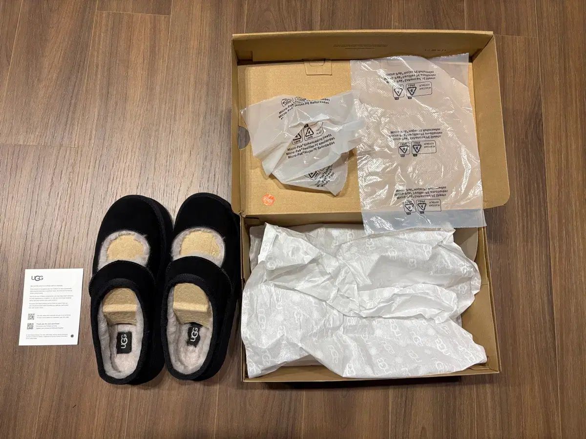 アメリカ アグ Via メリージェーン ブラック 230