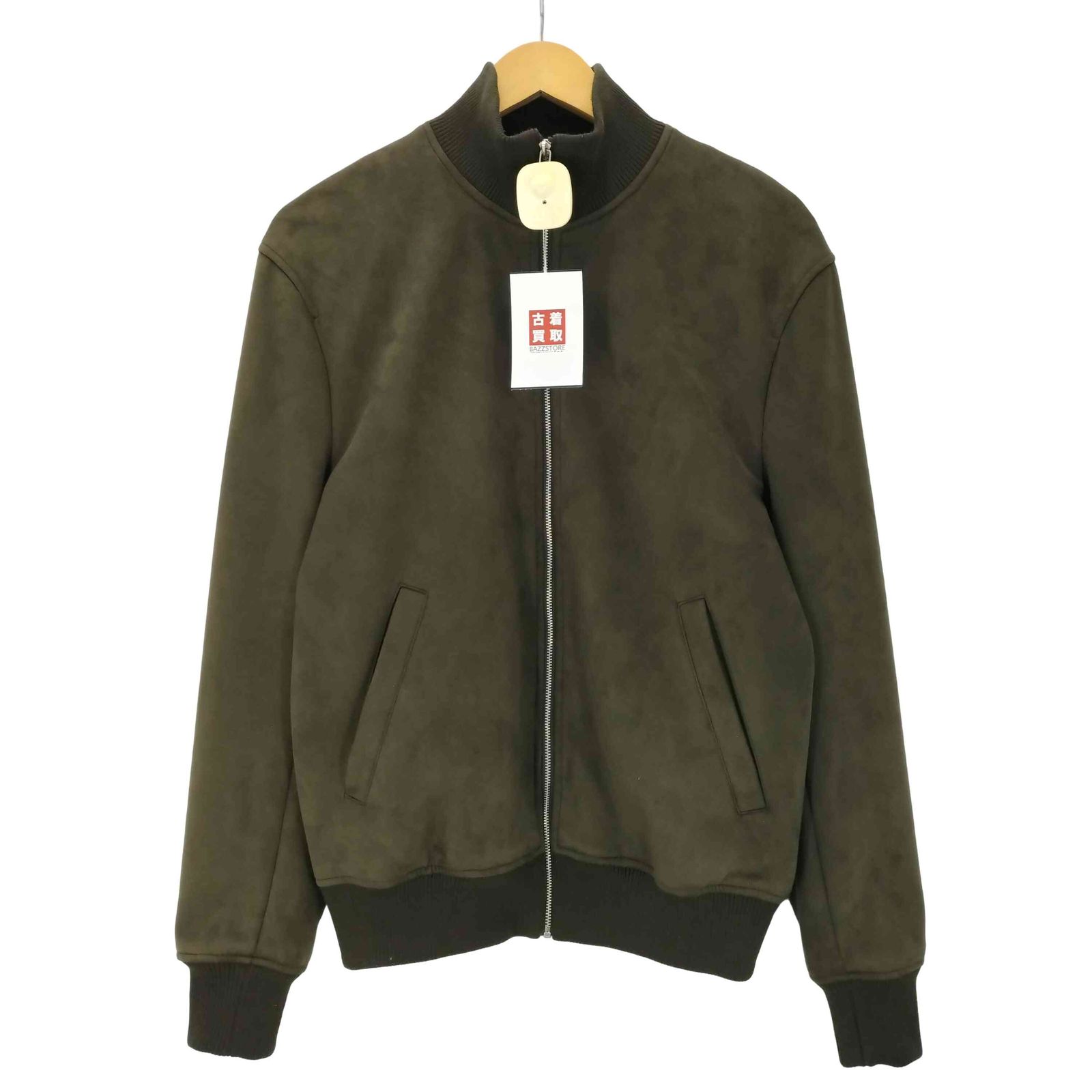 スエード風ボンバージャケット(M,L,XL,XXL, 3XLサイズ) ザラ ZARA SUEDE BOMBER JACKET フェイクスエード ブルゾン ボンバー