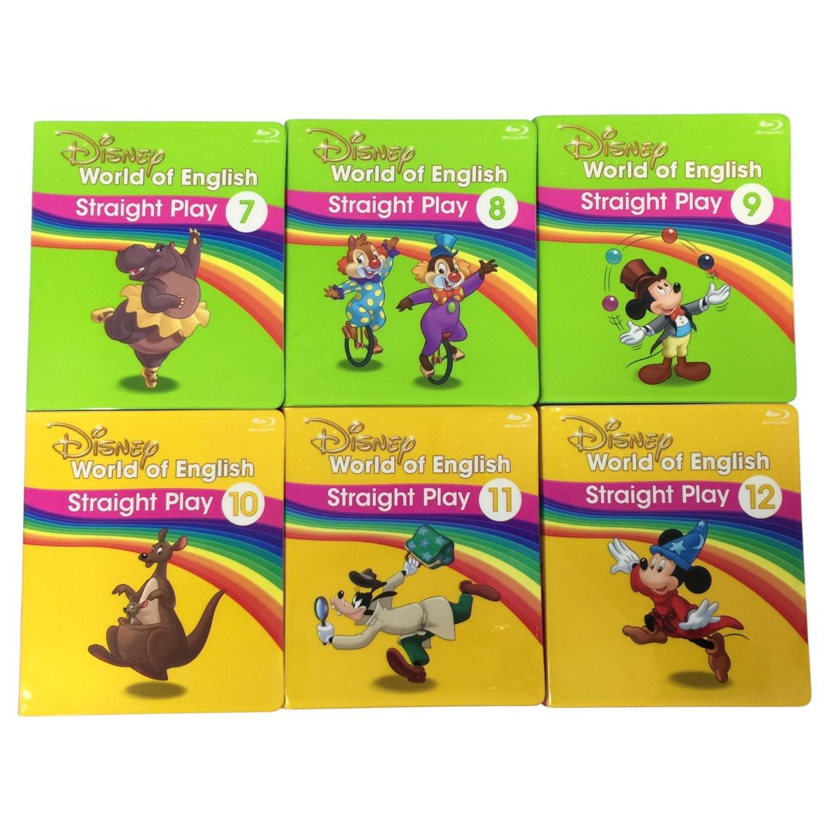 DWE ストレートプレイ Blu-ray版 2021年頃 ディズニーワールドオブ