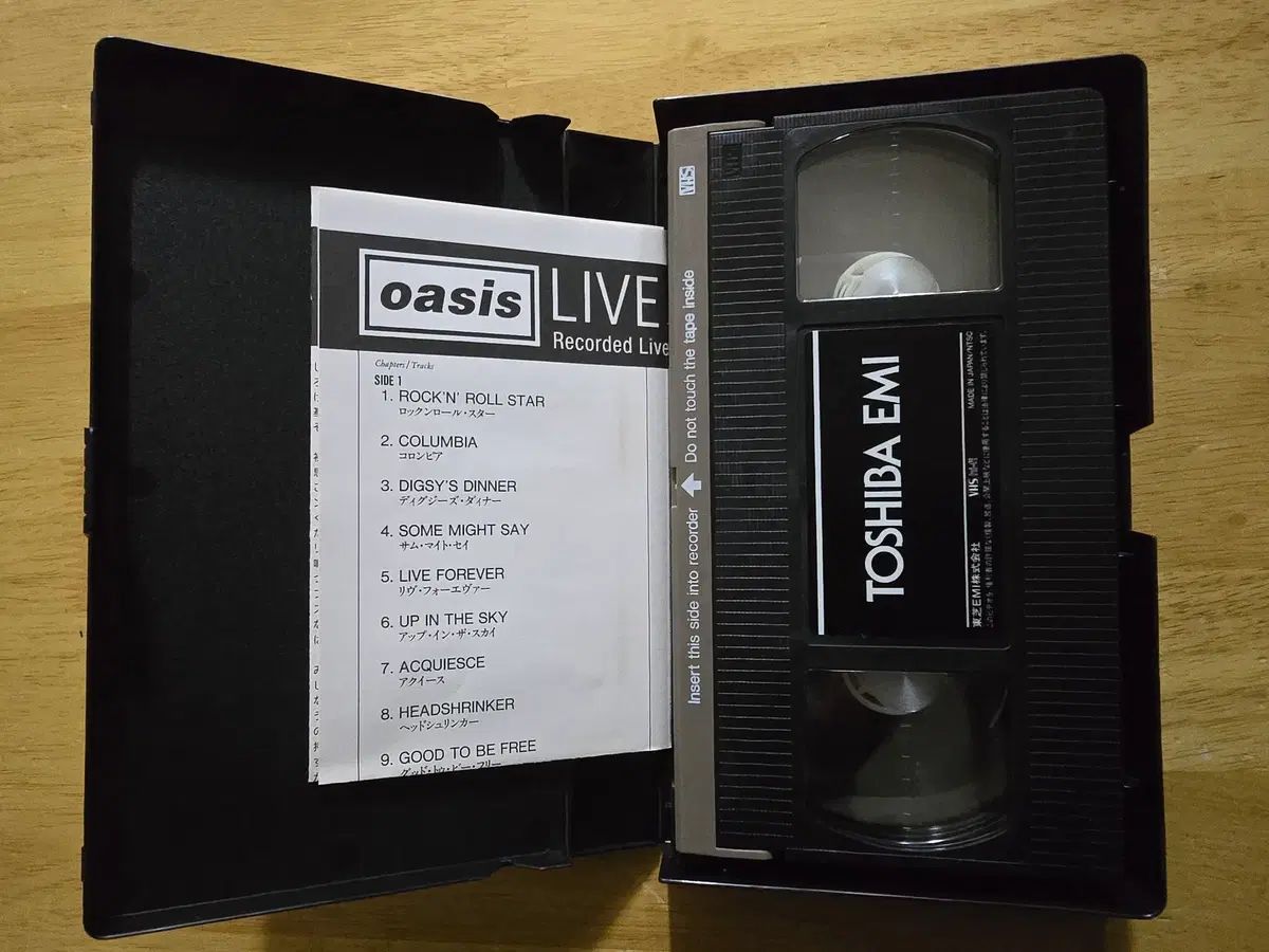 VHS oasis オアシス ー LIVE BY THE SEA