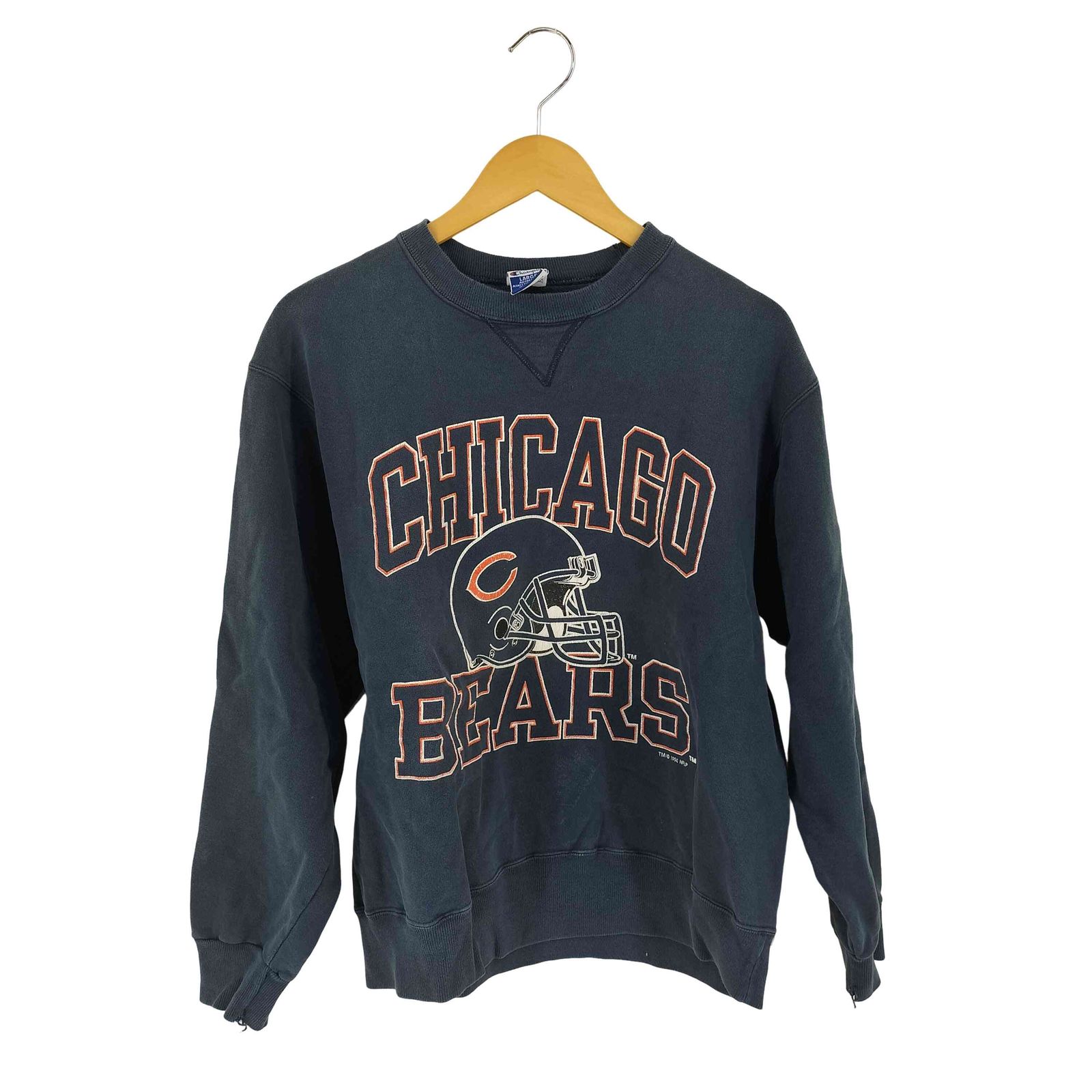 チャンピオン Champion 90S USA製 前V プリント スウェット メンズ