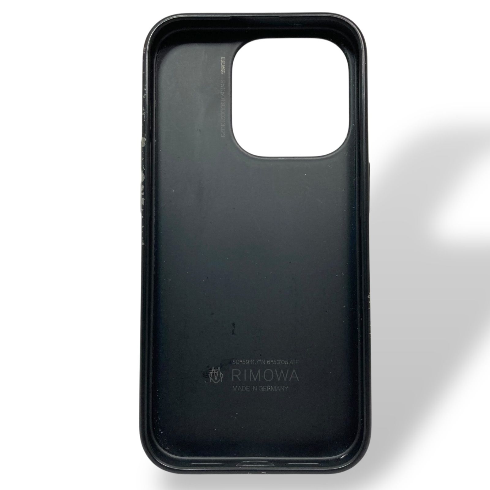 RIMOWA リモワ アイフォン15Pro iPhoneケース 携帯ケース ブラック