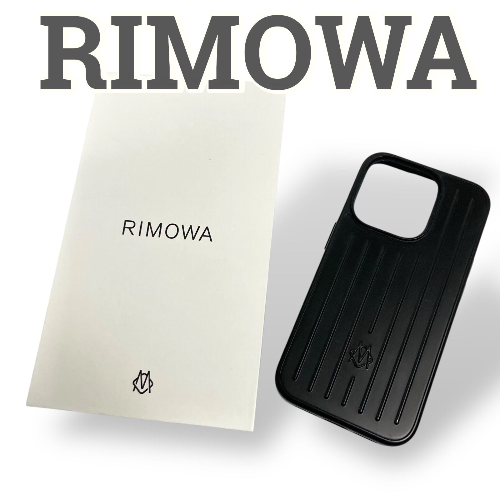 RIMOWA リモワ アイフォン15Pro iPhoneケース 携帯ケース ブラック