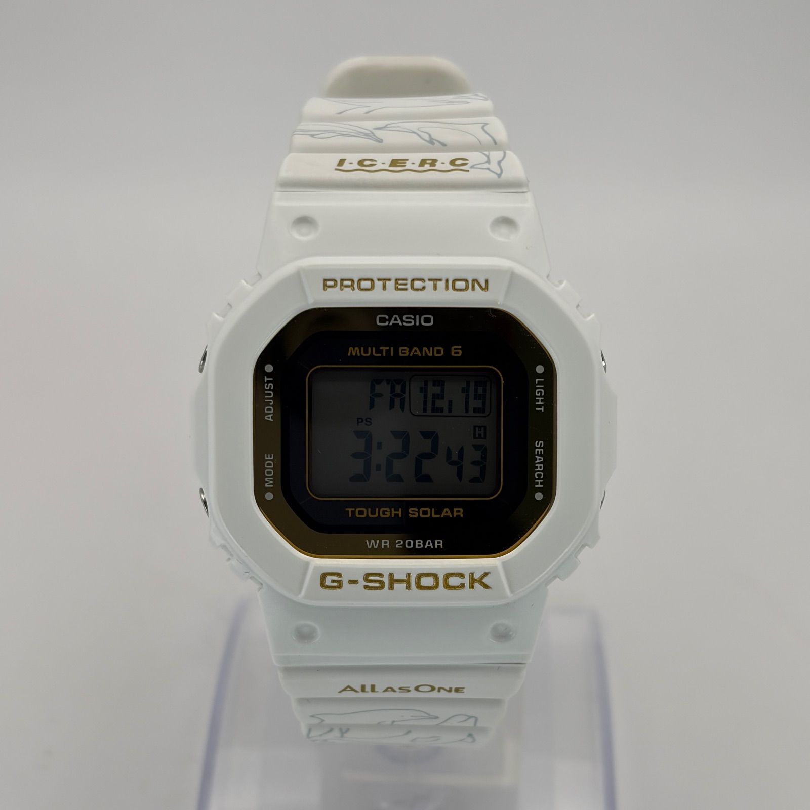 T 756 正常稼働 CASIO 電波ソーラー G-SHOCK ジーショック ICERC Japan コラボレーション 30周年記念モデル GMD-W 5601 K-7 JR 時計 メンズ レディース